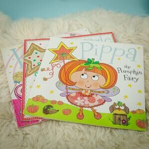 Pippa Pumpkin Fairy Georgie gingerbread Fairy Lola the lollipop Fairy set of 3
